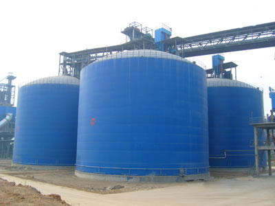 七坊镇水泥钢板库改造