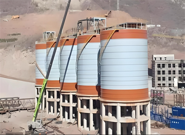 七坊镇高架钢板仓